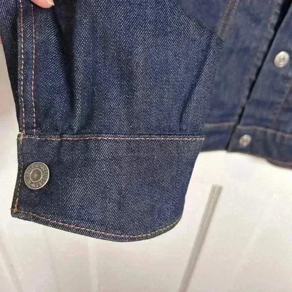Men’s Levi’s Indigo Blue  Trucker Jacket Size Large - Picture 6 of 16